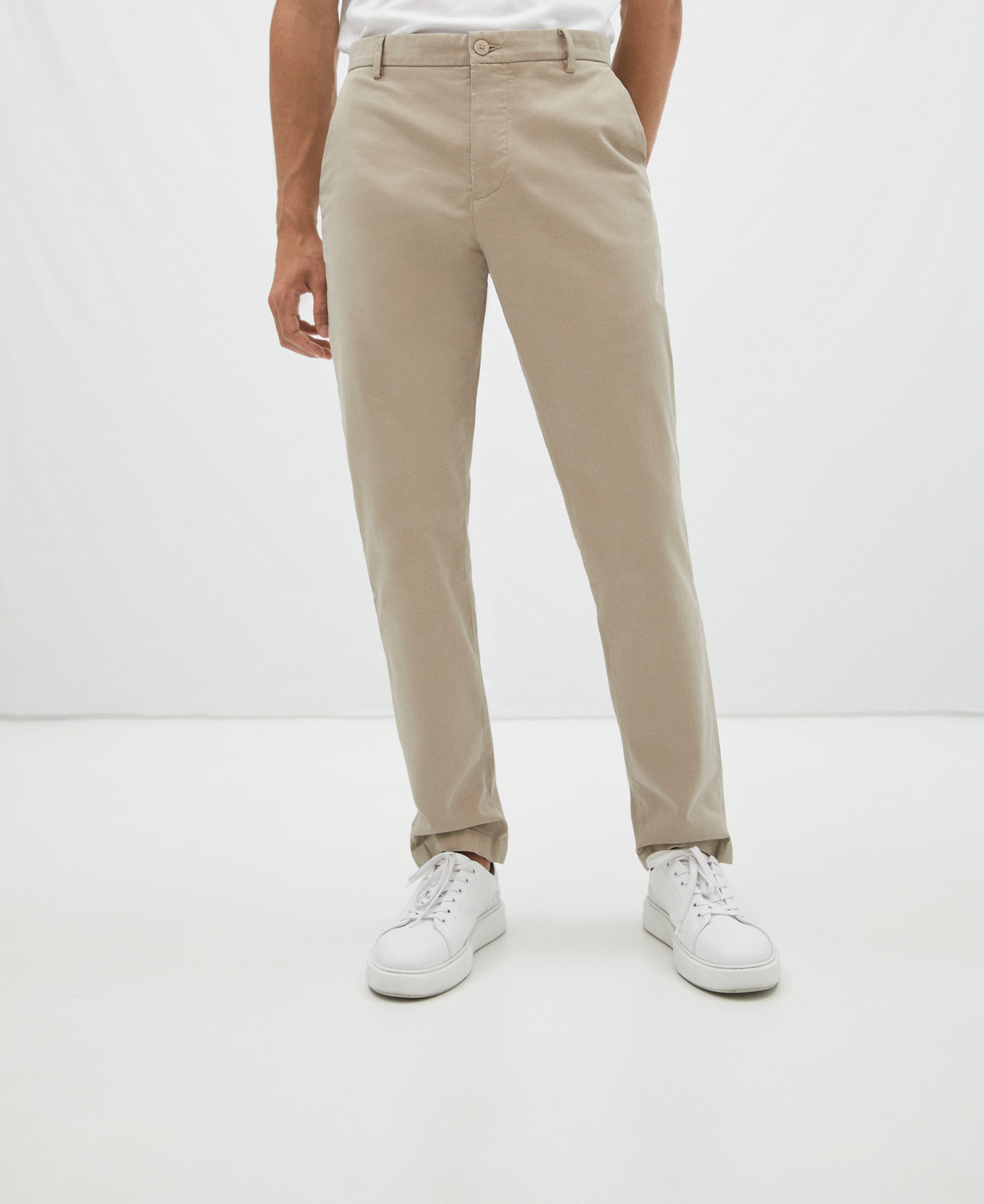 Cotton chino trousers image number 0