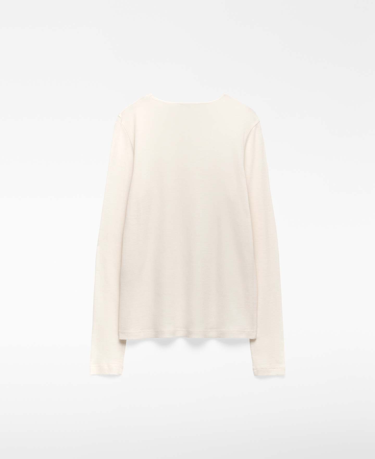 Damen-T-Shirt mit Rundhalsausschnitt aus Merinowolle image number 5