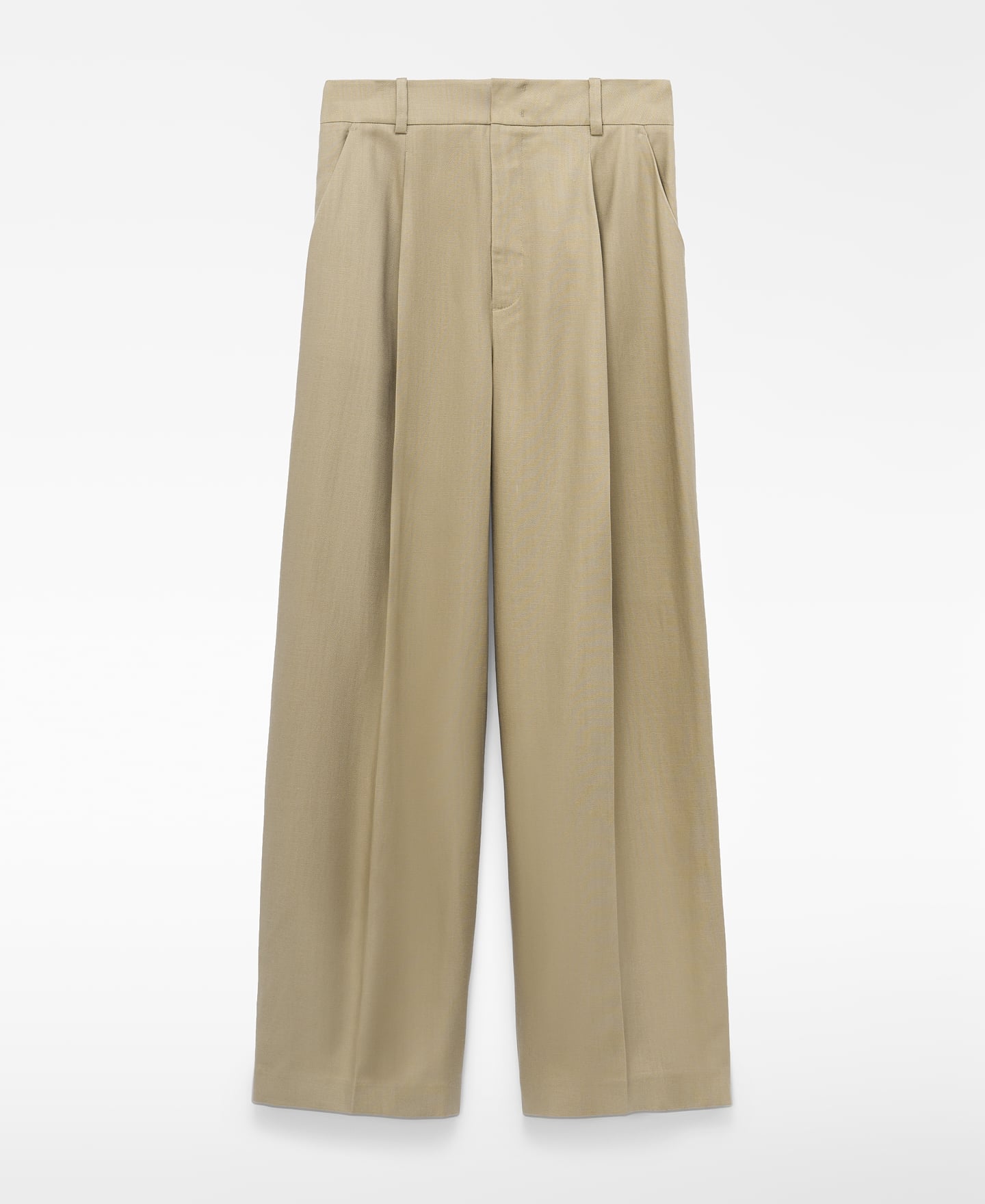 Straigh pleated trousers image number 4