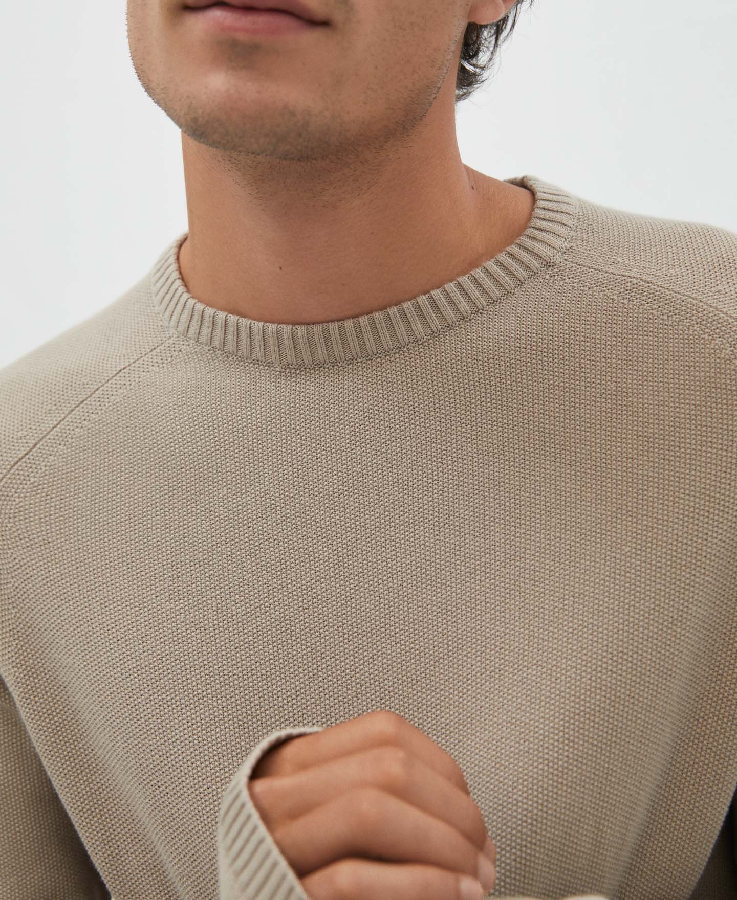 Organic cotton sweater image number 3