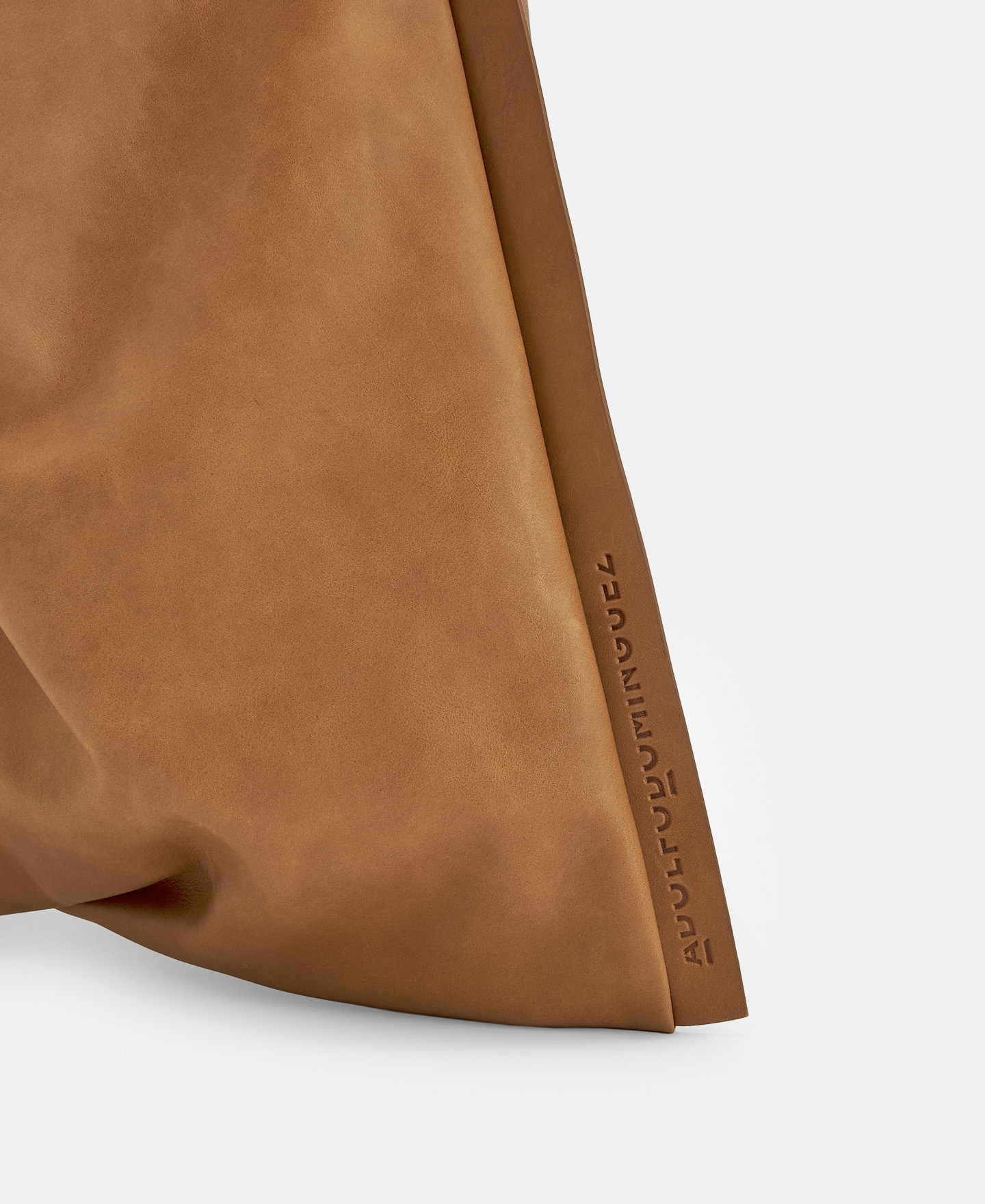 Responsible leather shopper bag image number 3