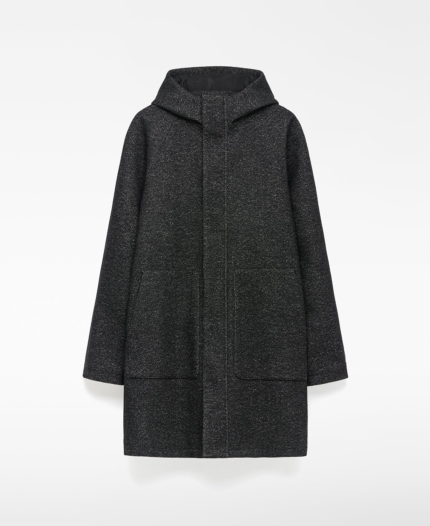 フード付きストラクチャーコート image number 4