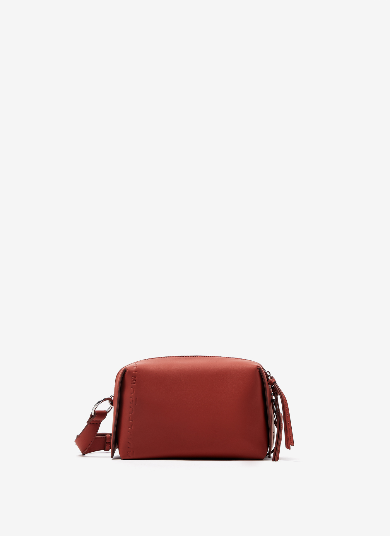 Faux leather cross body bag image number 0