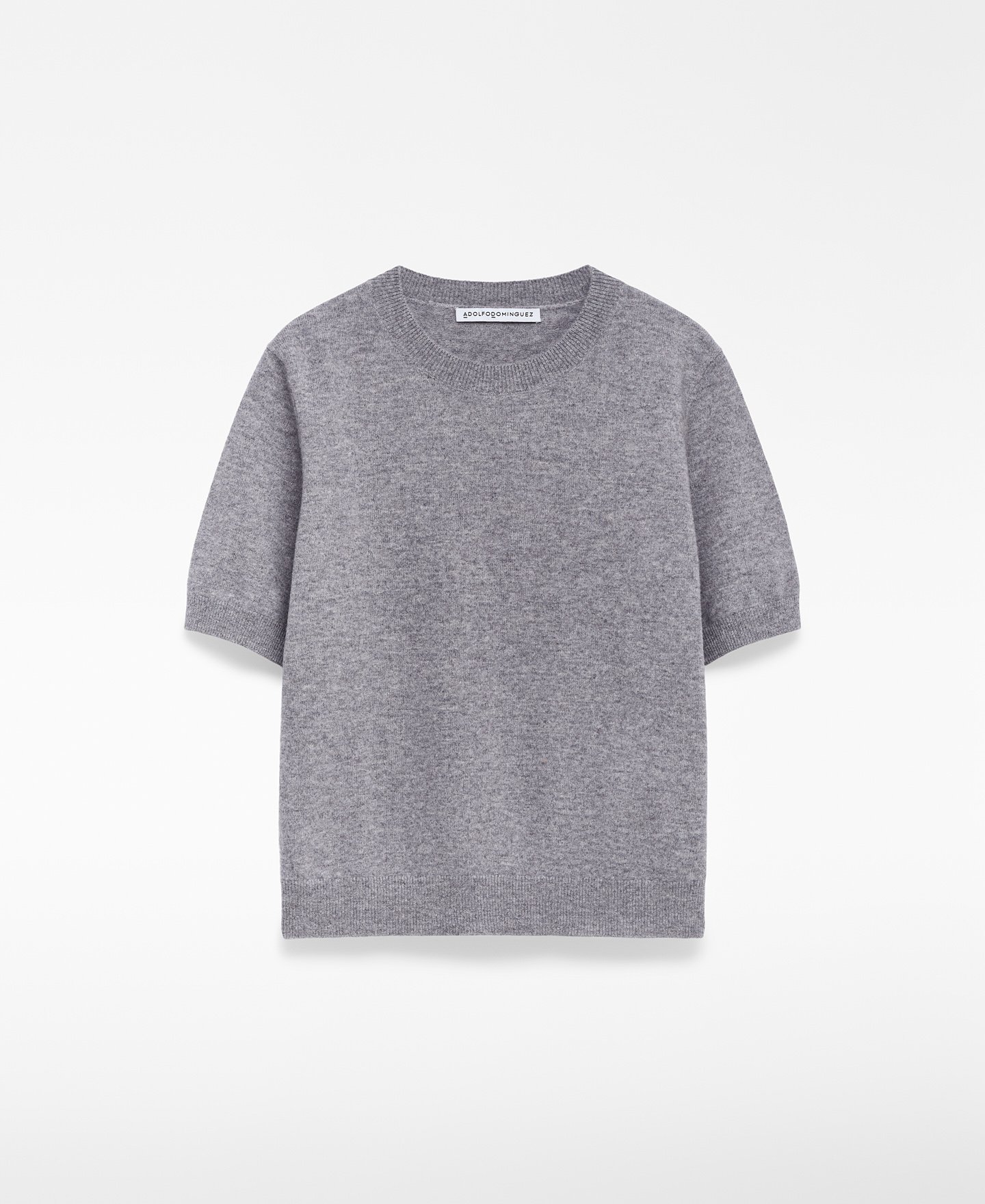 Wool short sleeve sweater woman image number 4