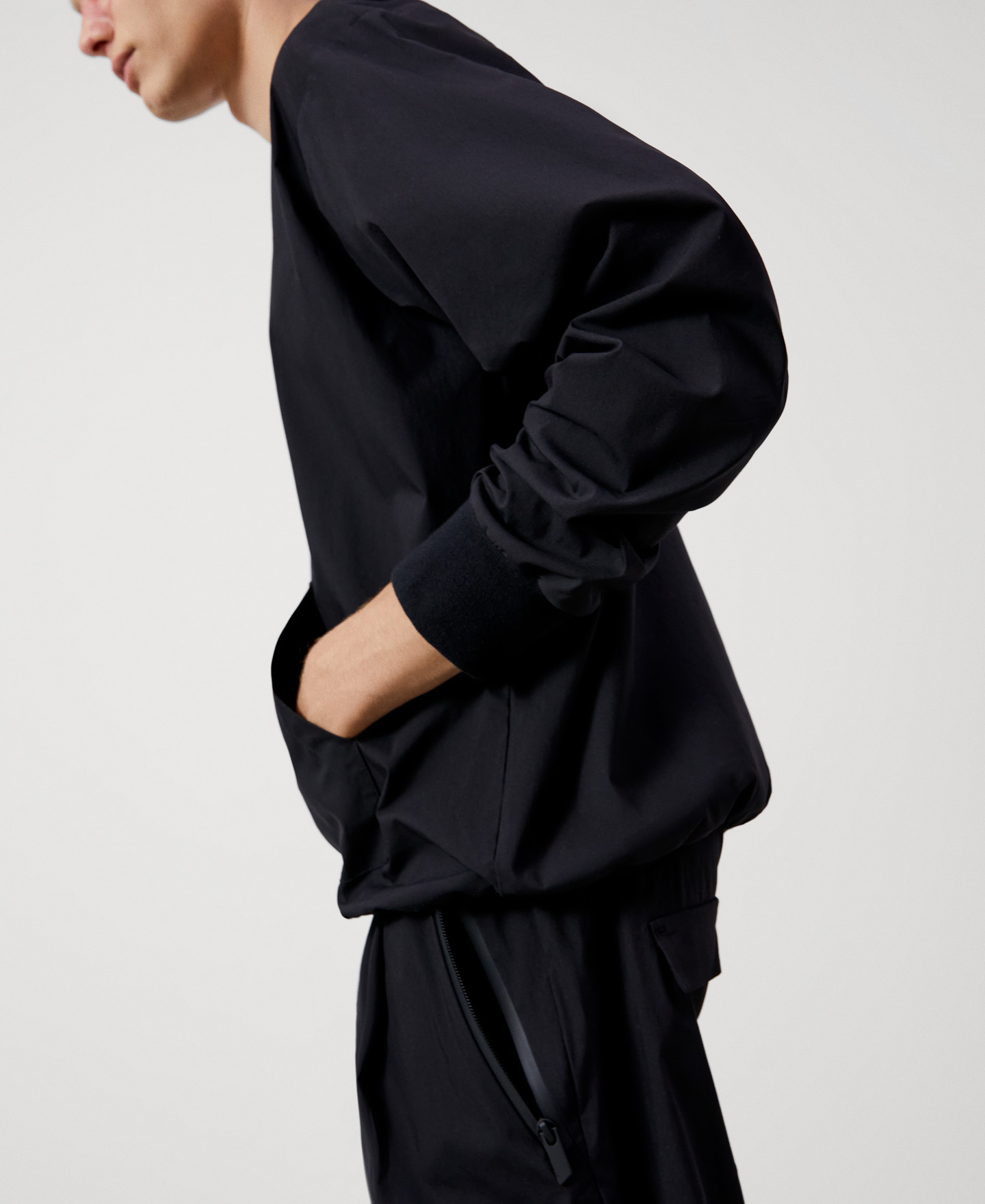 Organic cotton crew neck sweatshirt image number 5