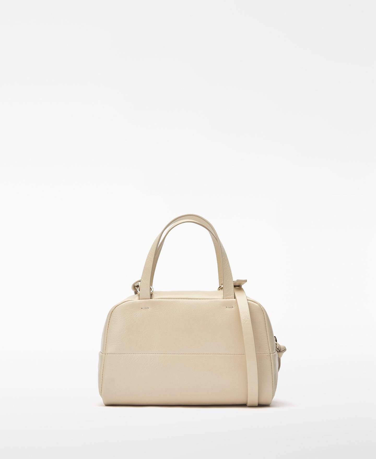 Ori&oacute;n leather mini bowling bag image number 1