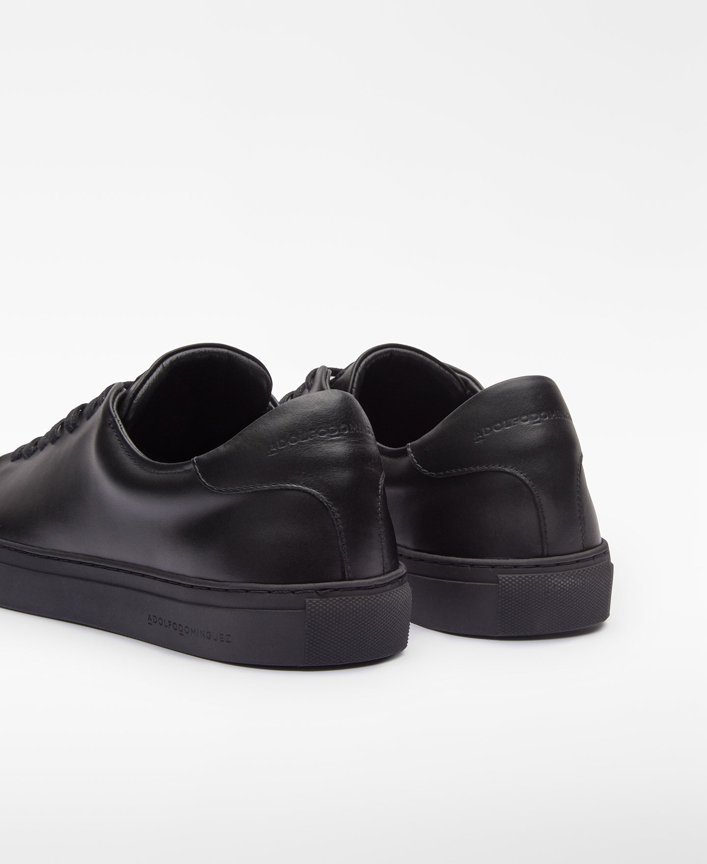Leather basic sneaker man image number 2