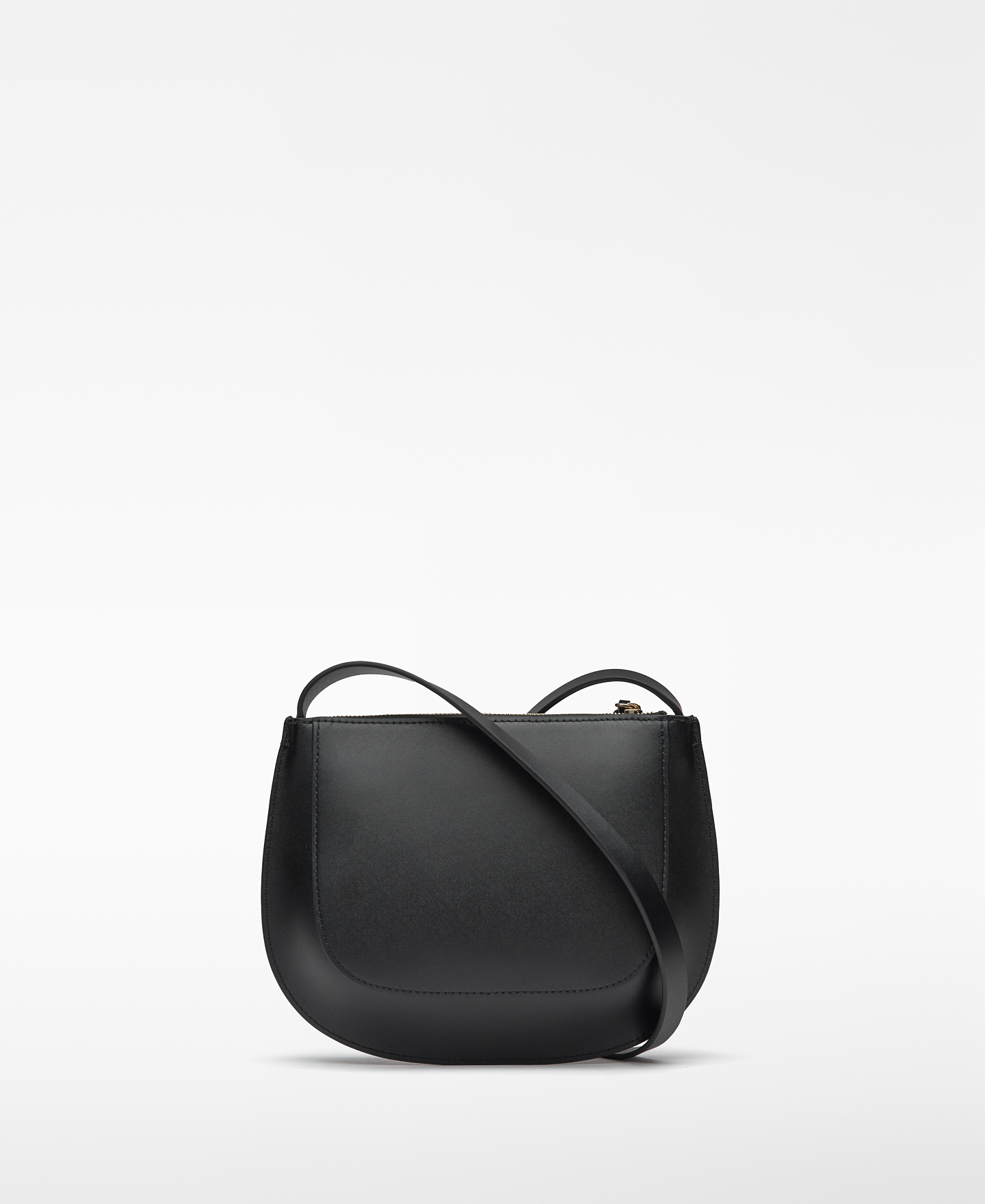 Bandolera piel responsable negro mujer image number 6