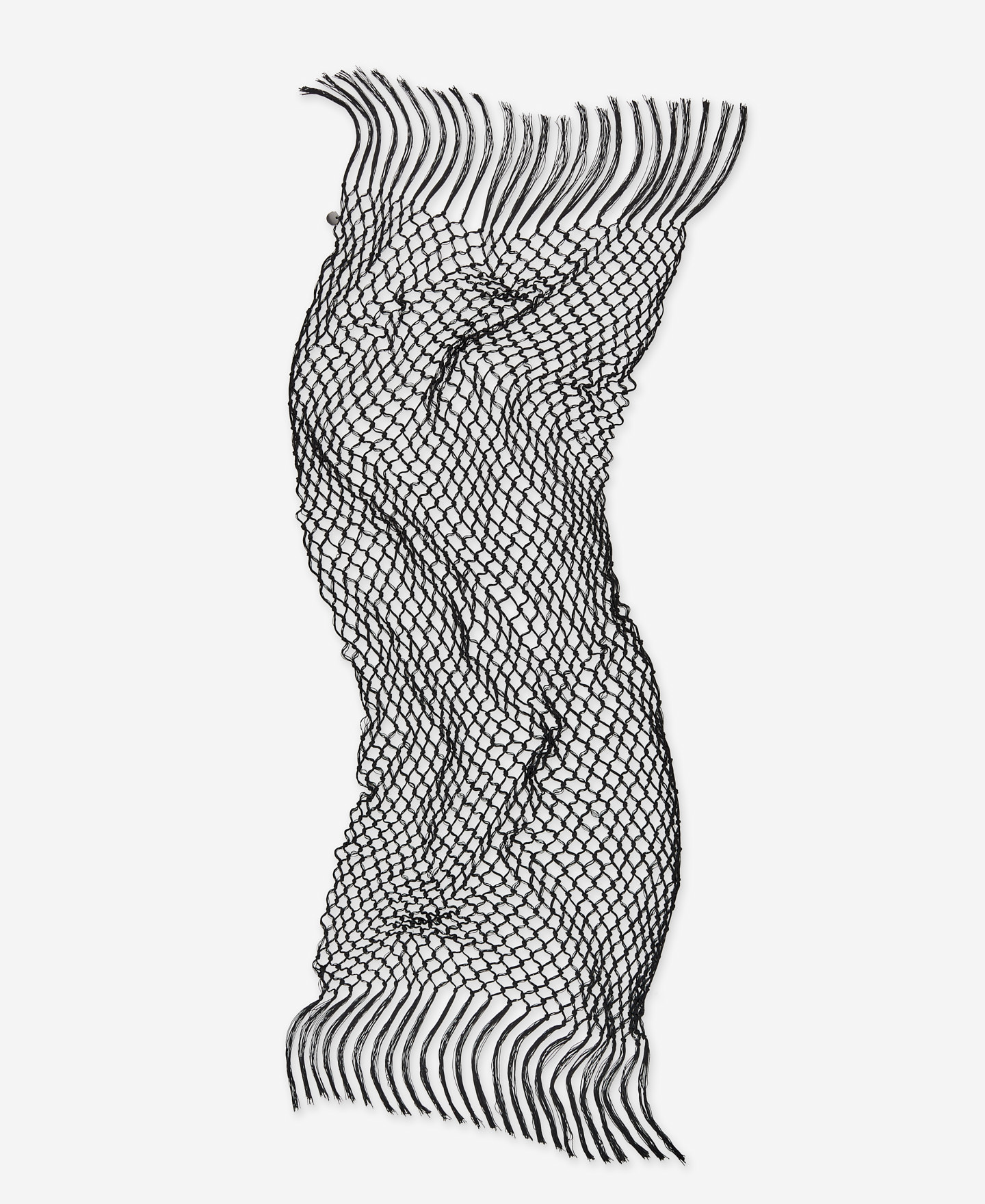 Handmade macramé shawl for women image number 1