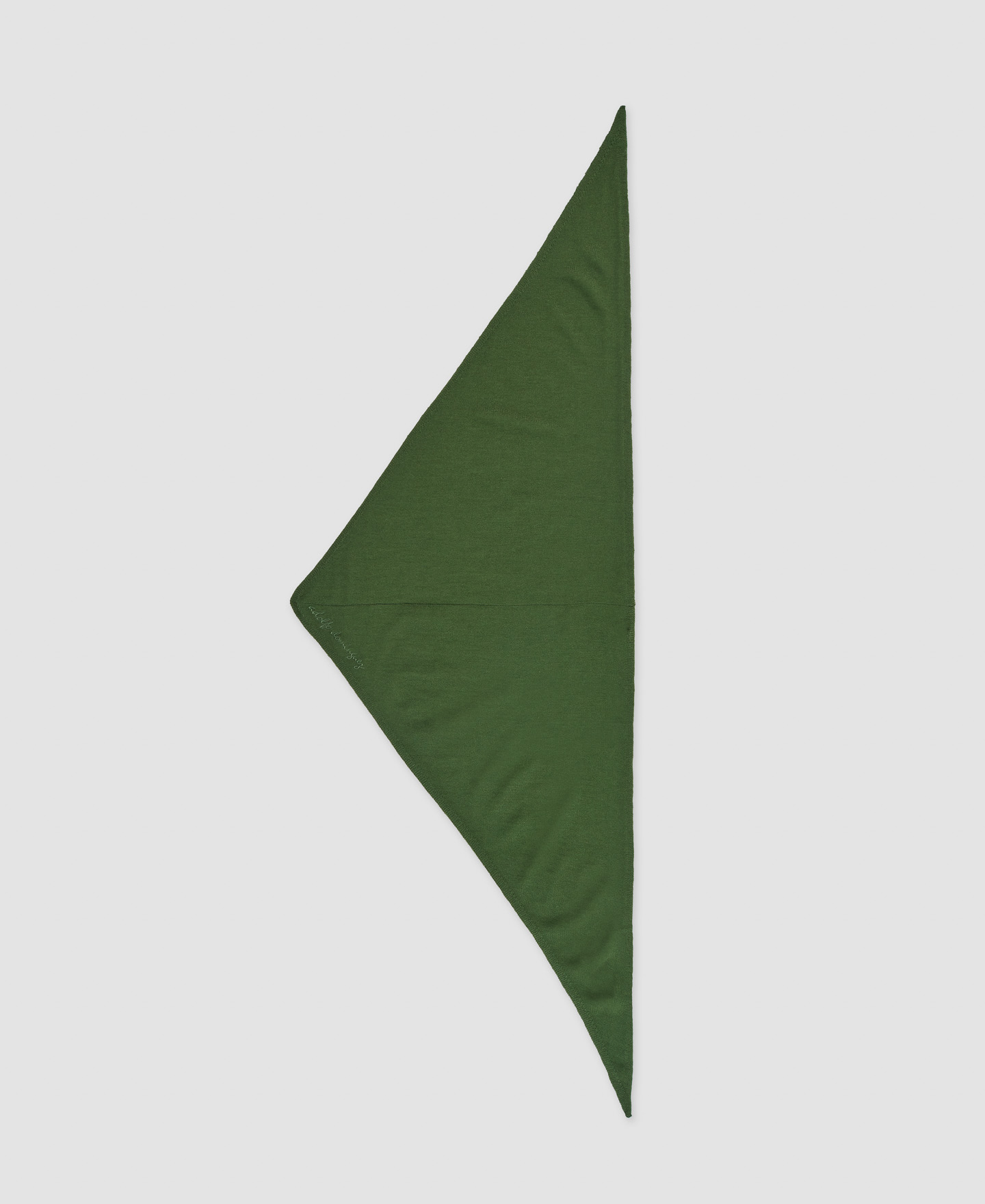 Merino wool triangular bandana image number 0