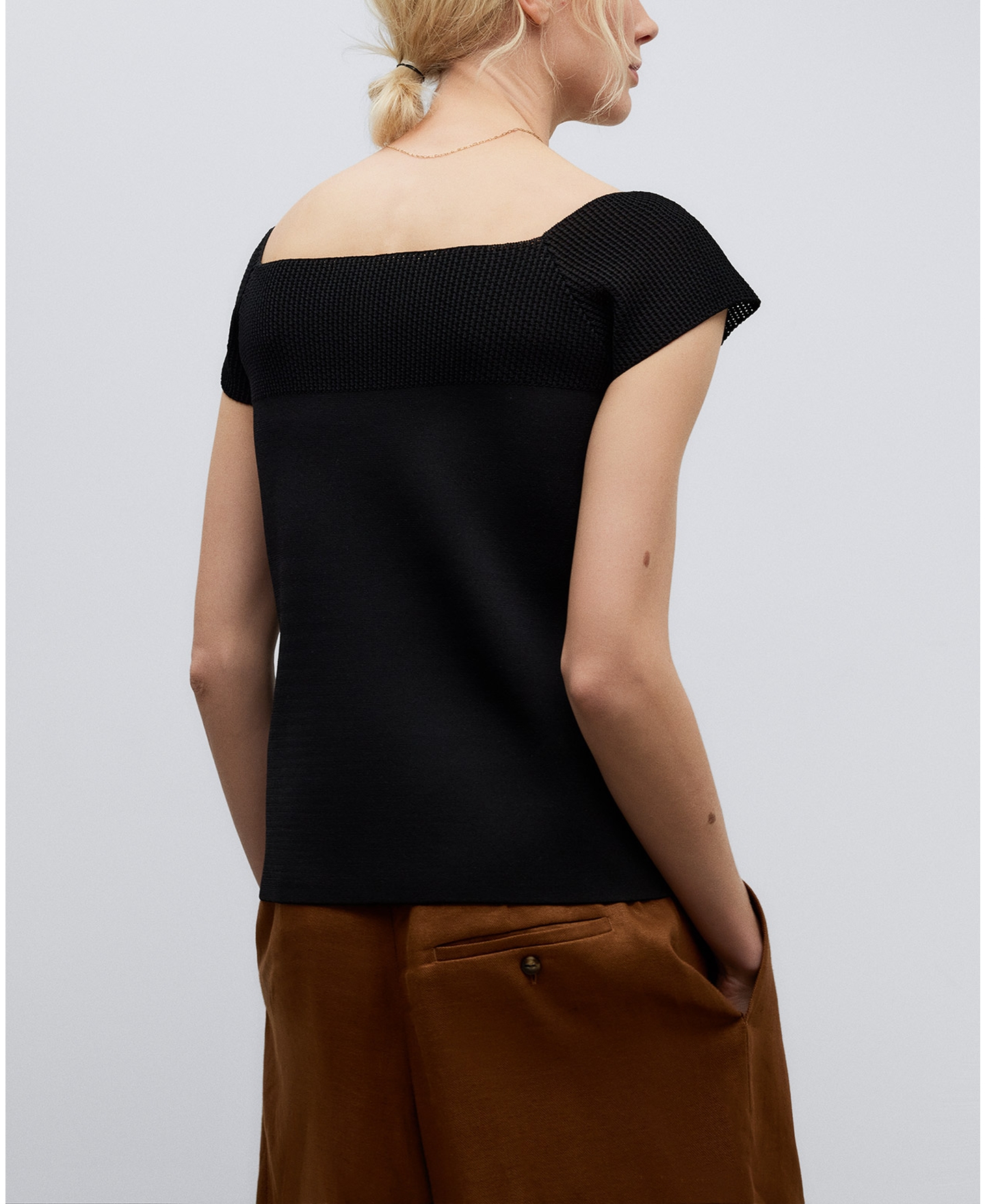 Flowy T-shirt woman image number 2