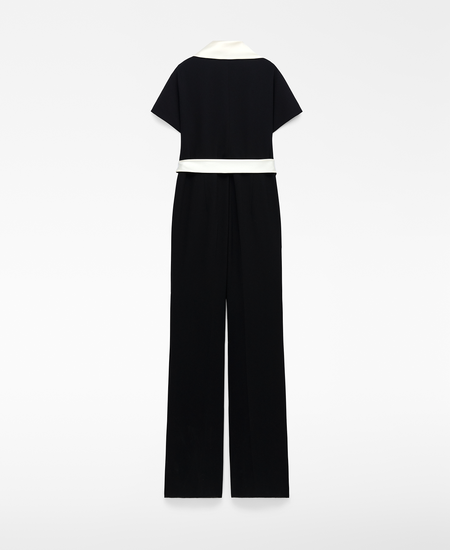 Two-tone long jumpsuit image number 5