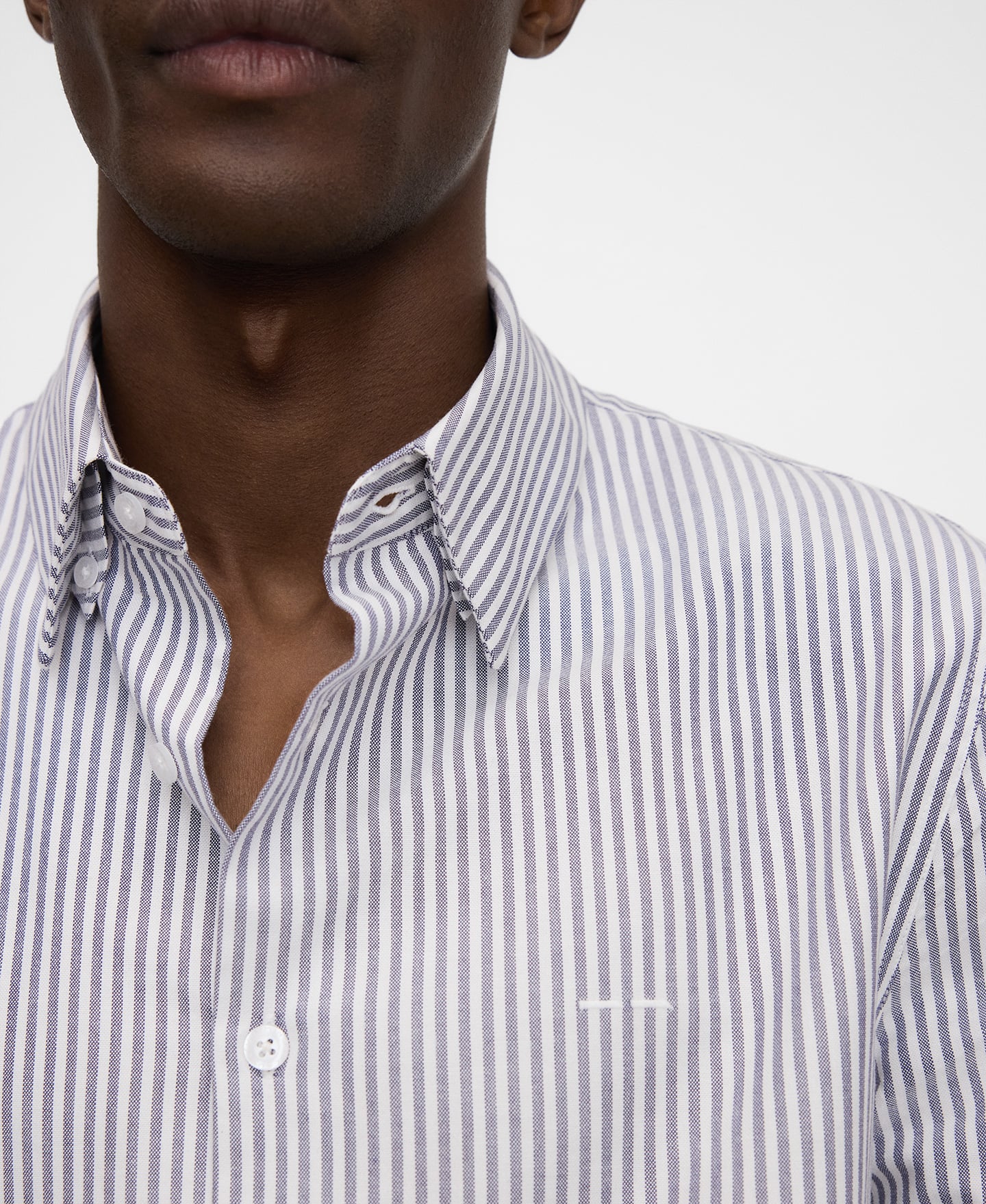 Camisa regular fit rayas algod&oacute;n image number 3