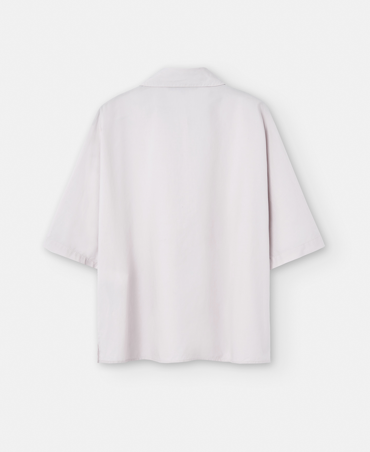Short sleeve cotton overshirt image number 5