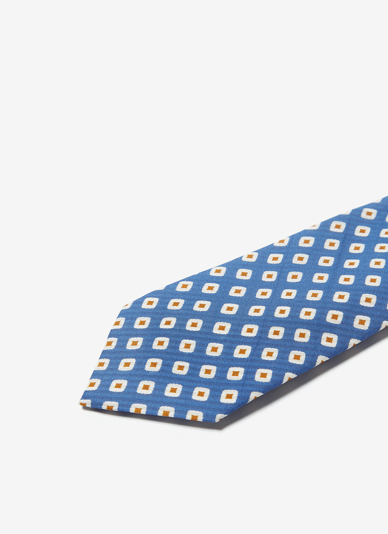 Corbata con patrón geométrico image number 1