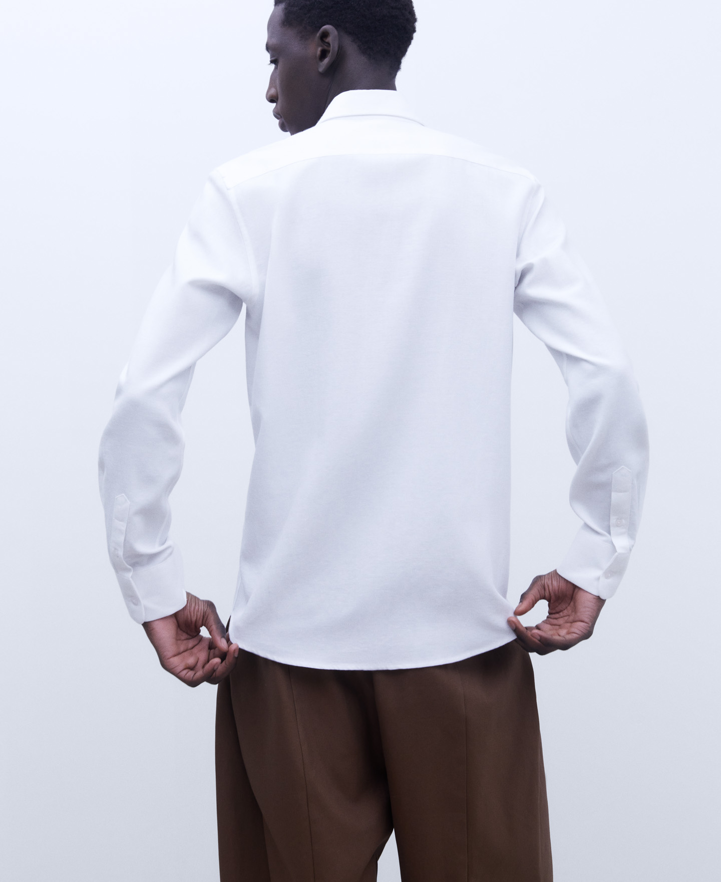 Camisa en lyocell algodón image number 2