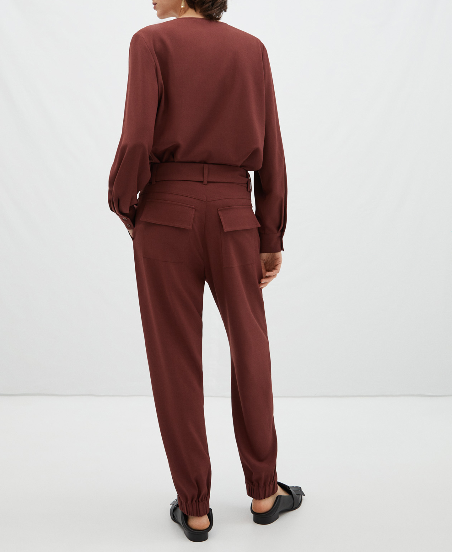 Diagonal placket shirt image number 2