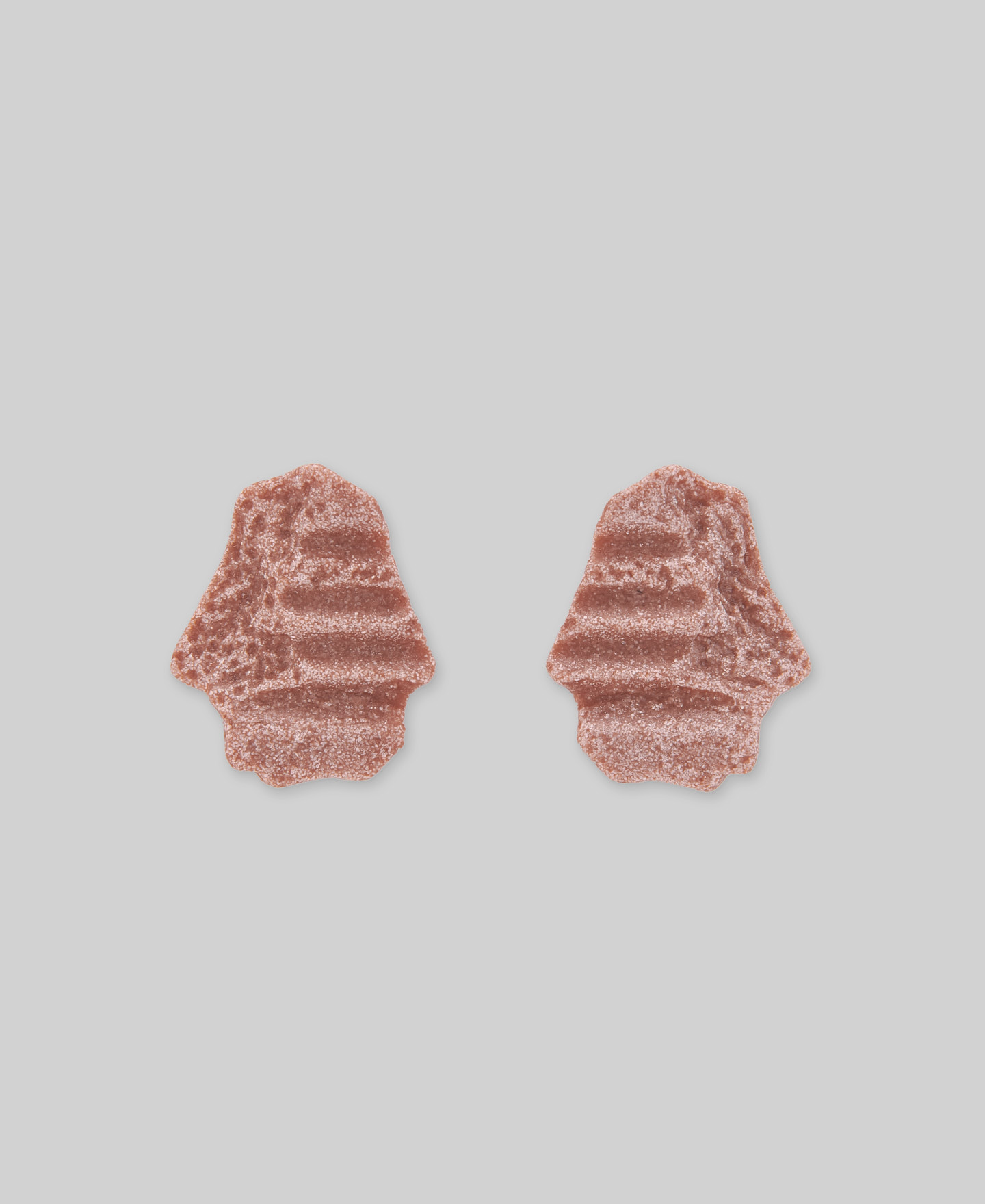 Resin brick earrings woman image number 0