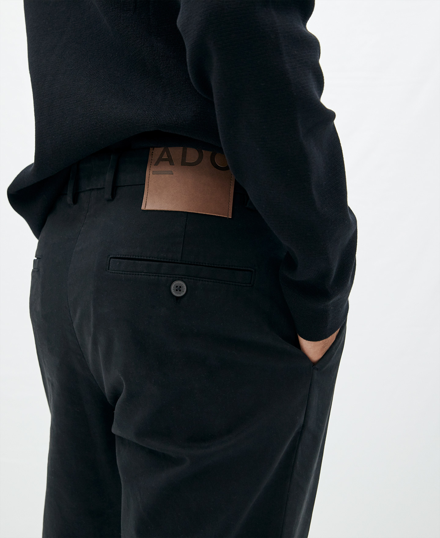 Cotton chino trousers image number 3