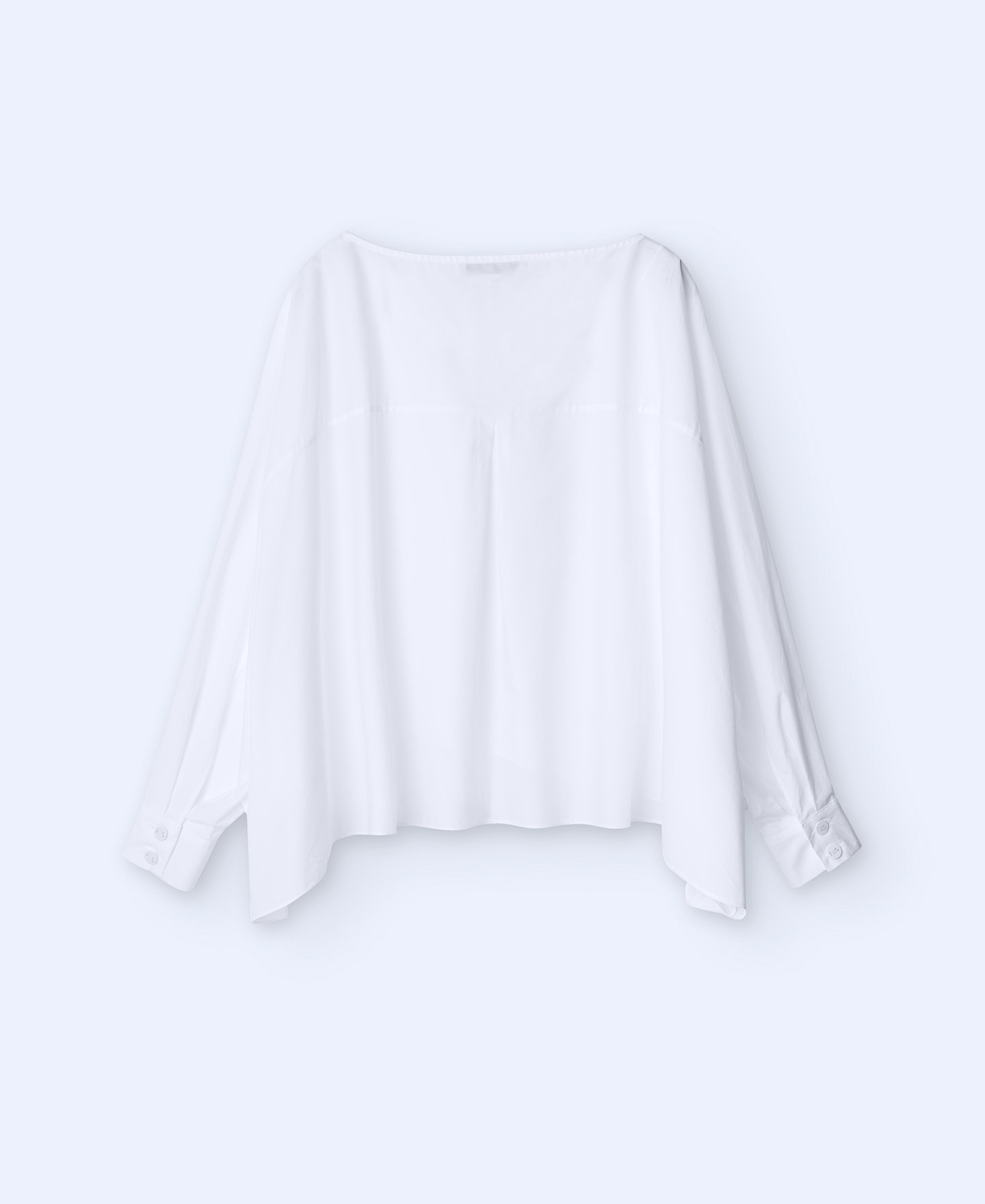 Cotton crew neckline top image number 5