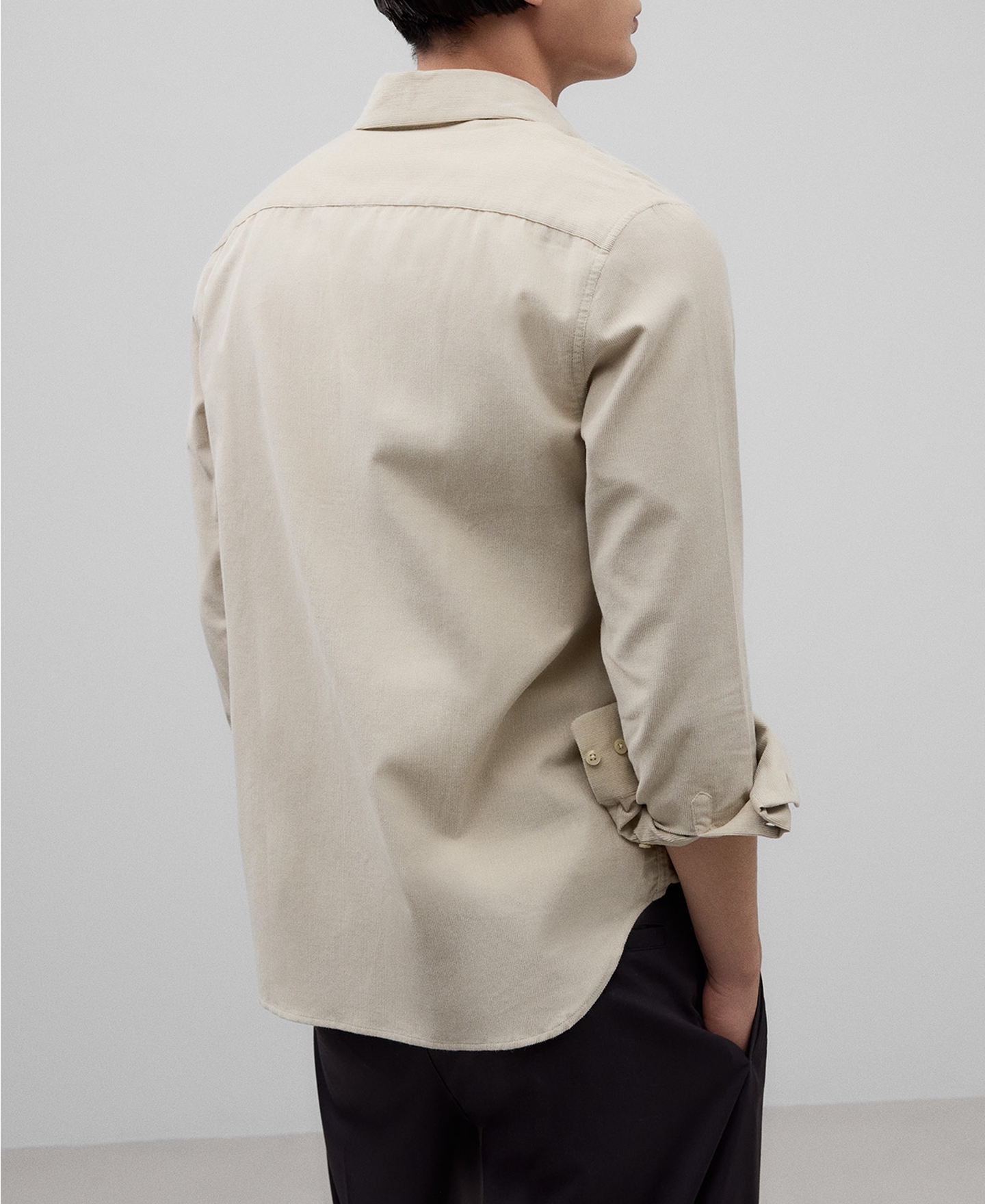 Corduroy shirt man image number 2