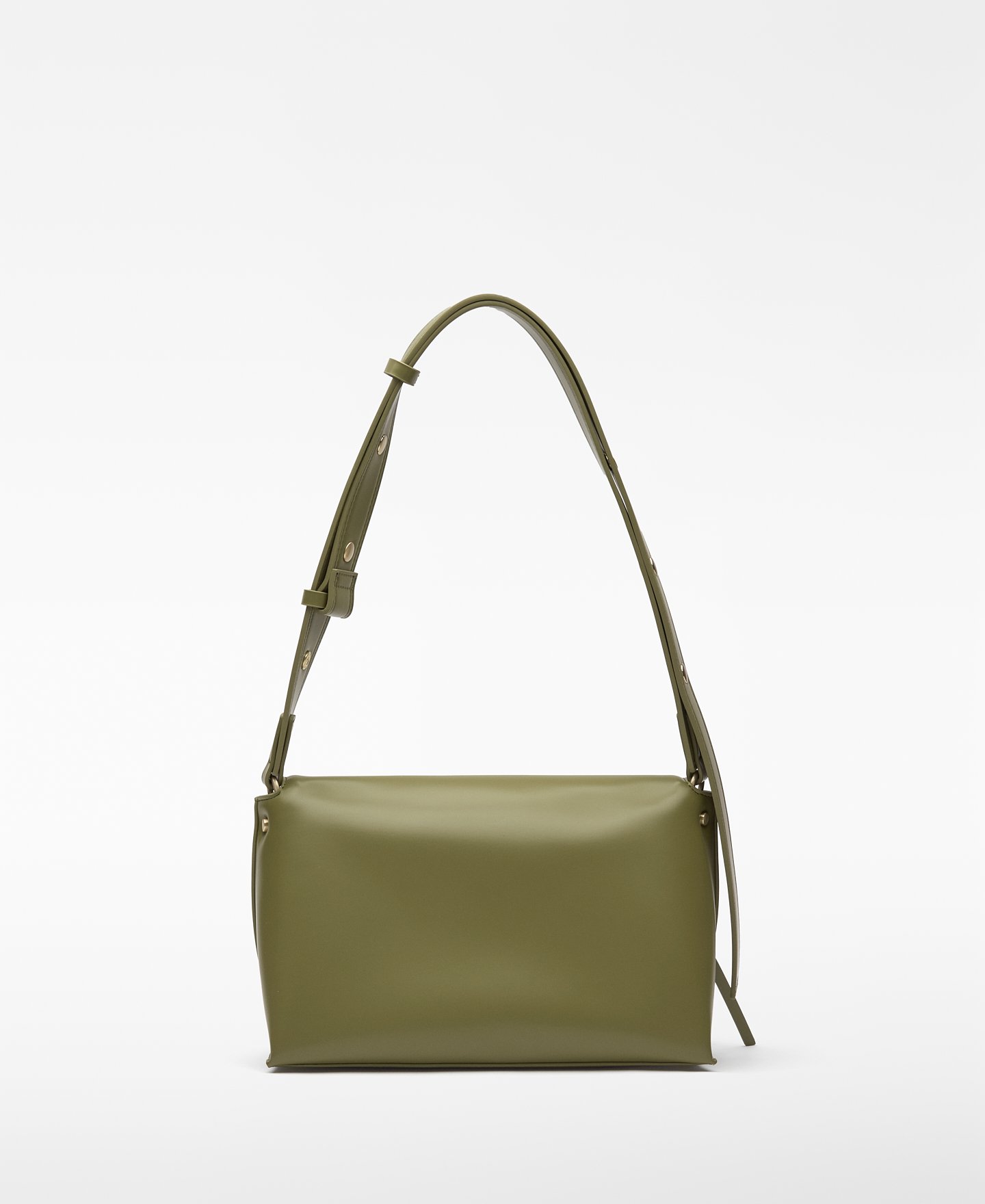 Leather-Non-Leather shoulder bag woman image number 1