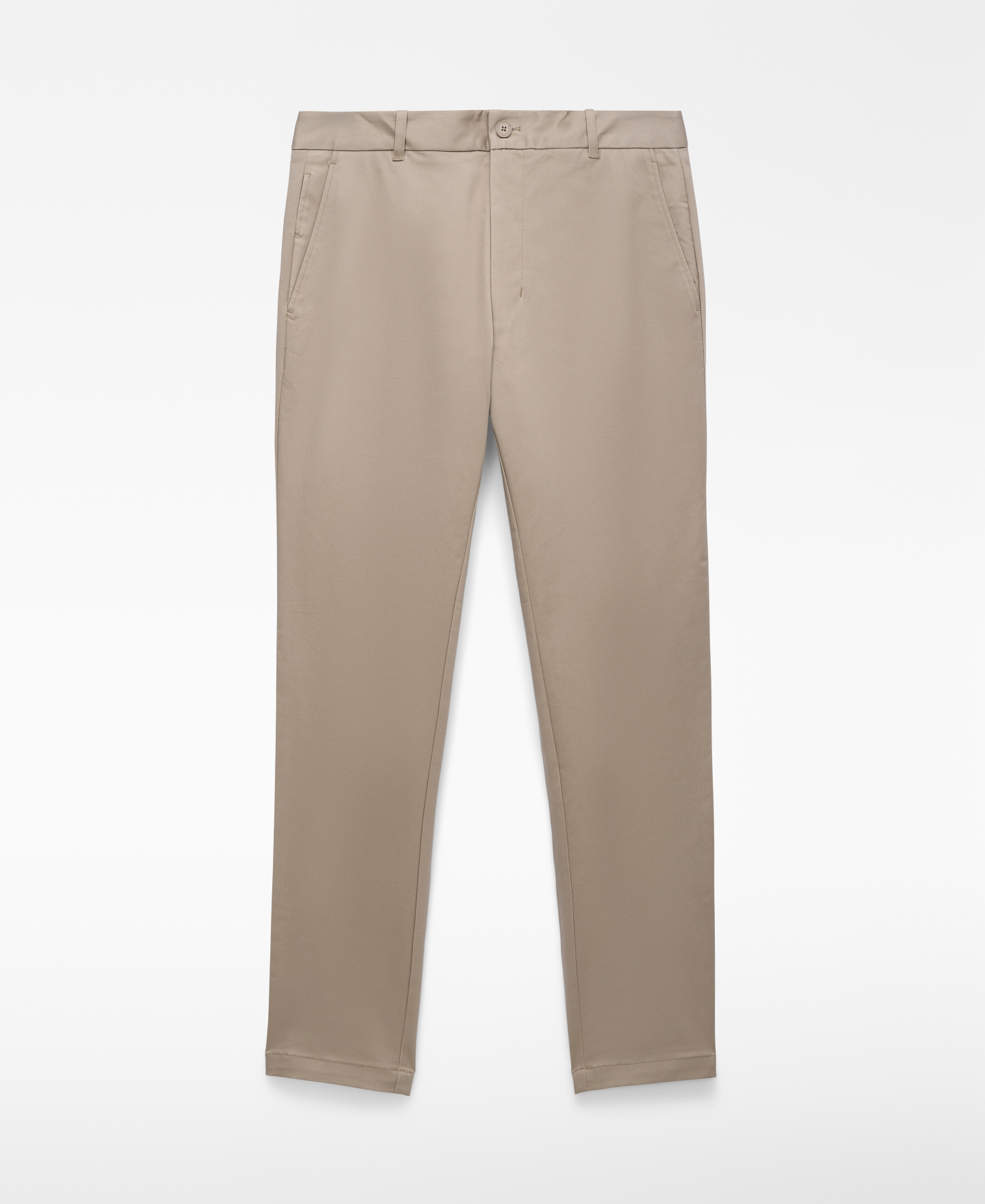 Cotton slim fit chino trousers image number 0