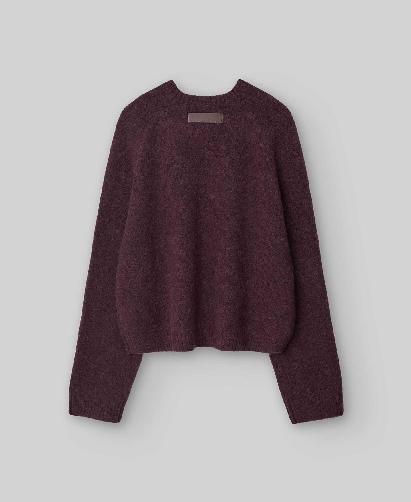 Jersey corto punto con alpaca mujer image number 5