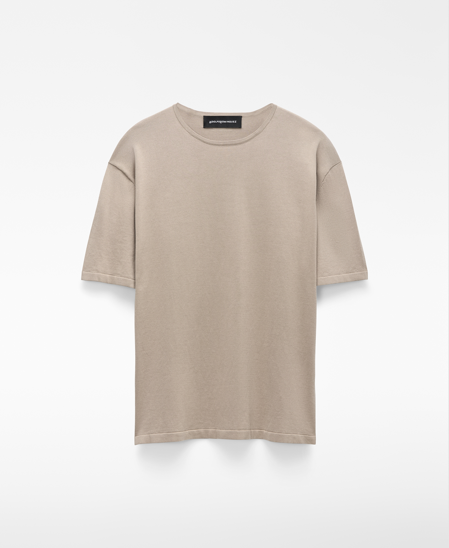 Short sleeve knit T-shirt image number 4