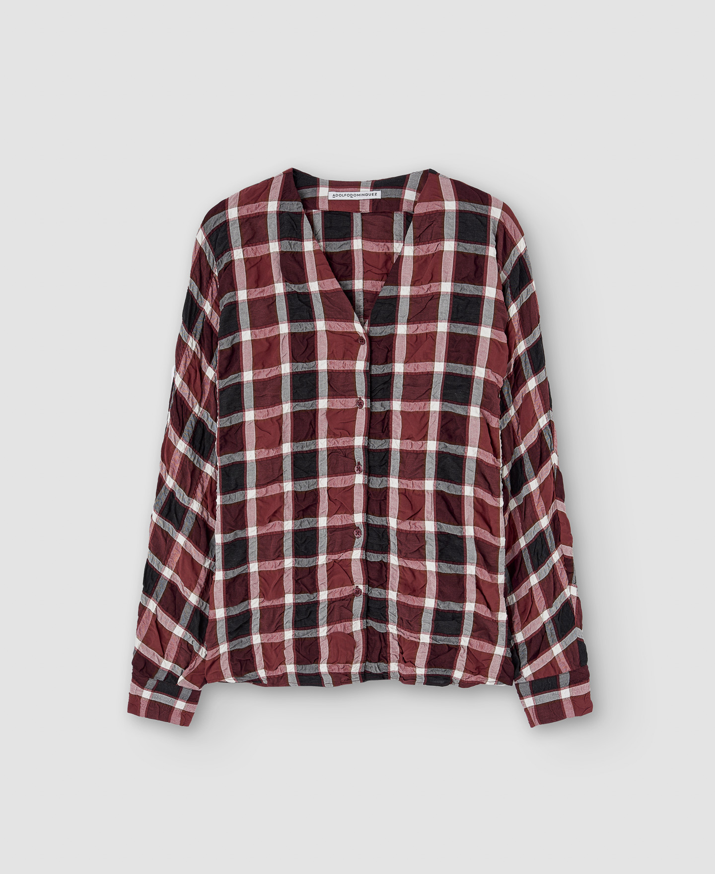 Long sleeve viscose T-shirt image number 4