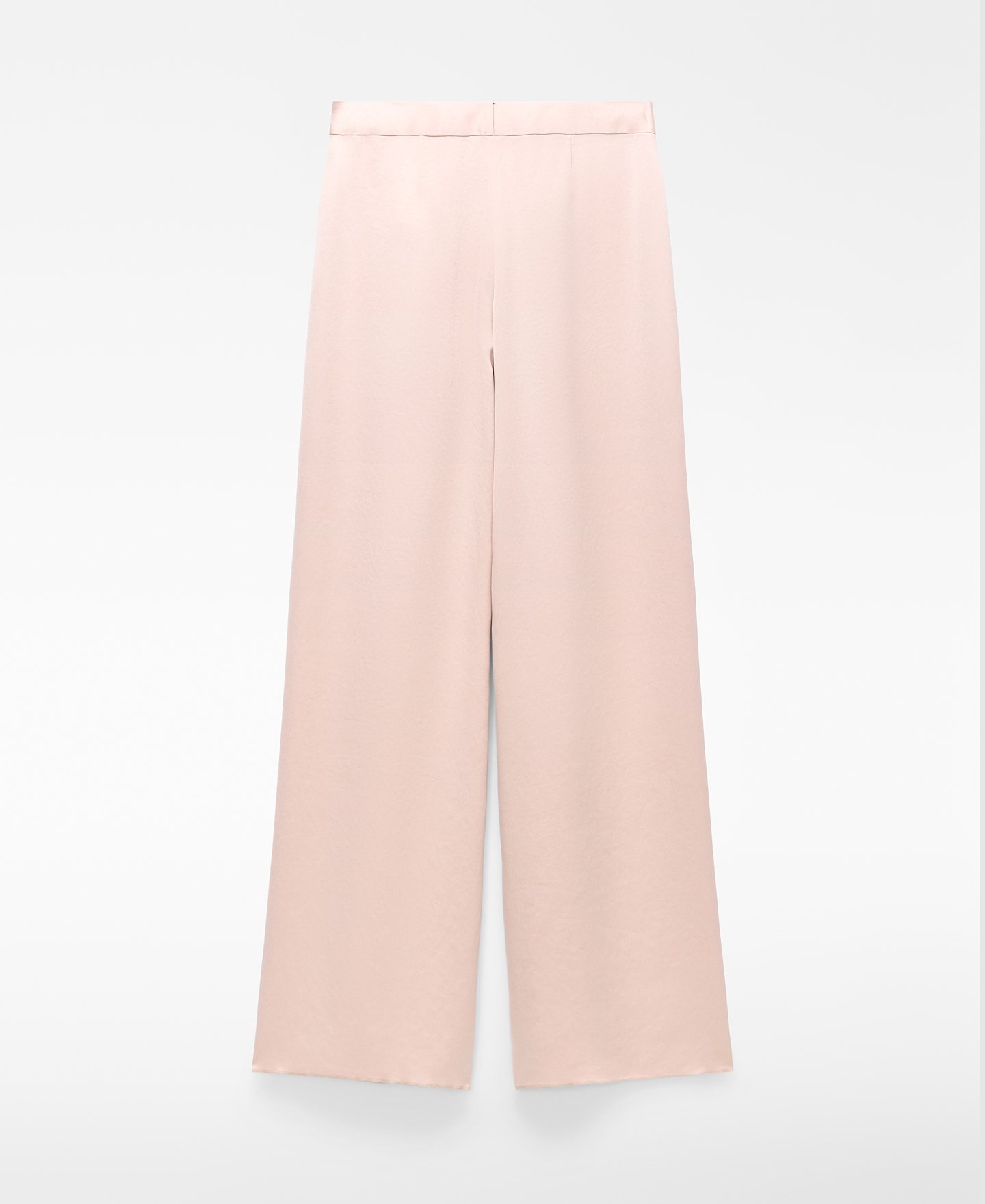 Pantal&oacute;n palazzo satinado image number 5