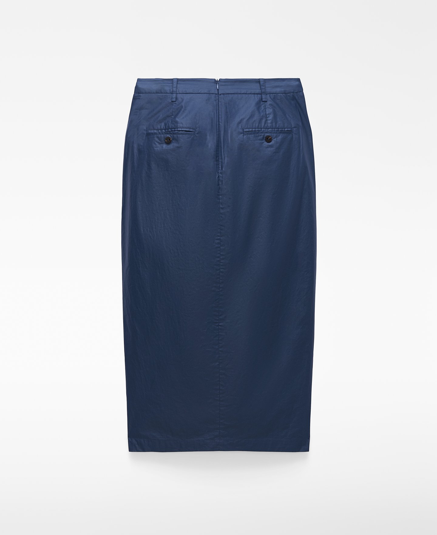 Pencil skirt with wrap front image number 6