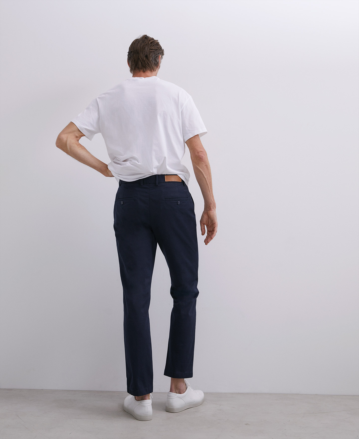 Pantalón chino algodón elástico image number 2
