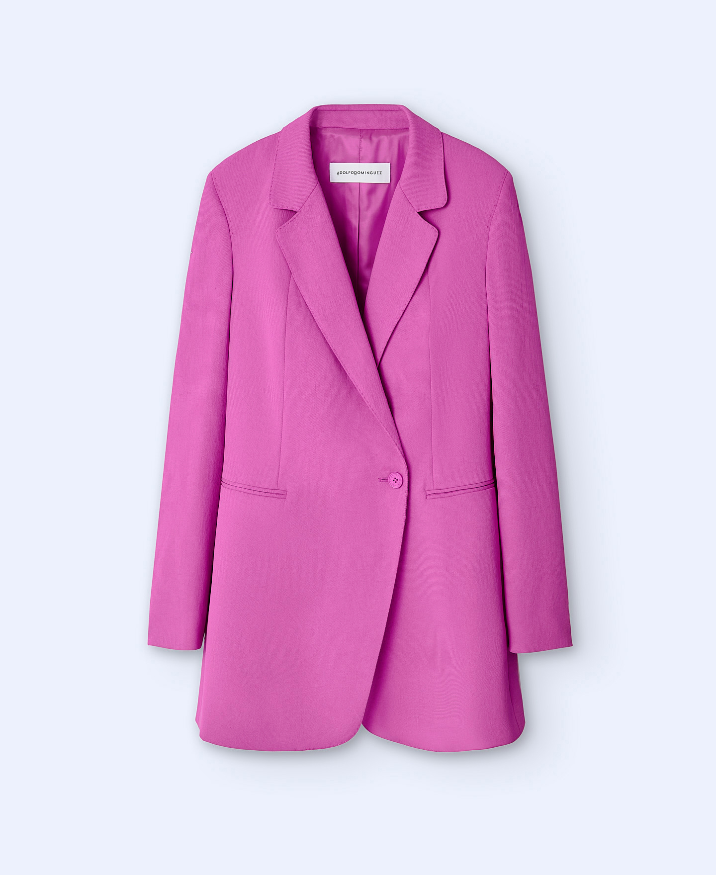Long fitted blazer image number 4