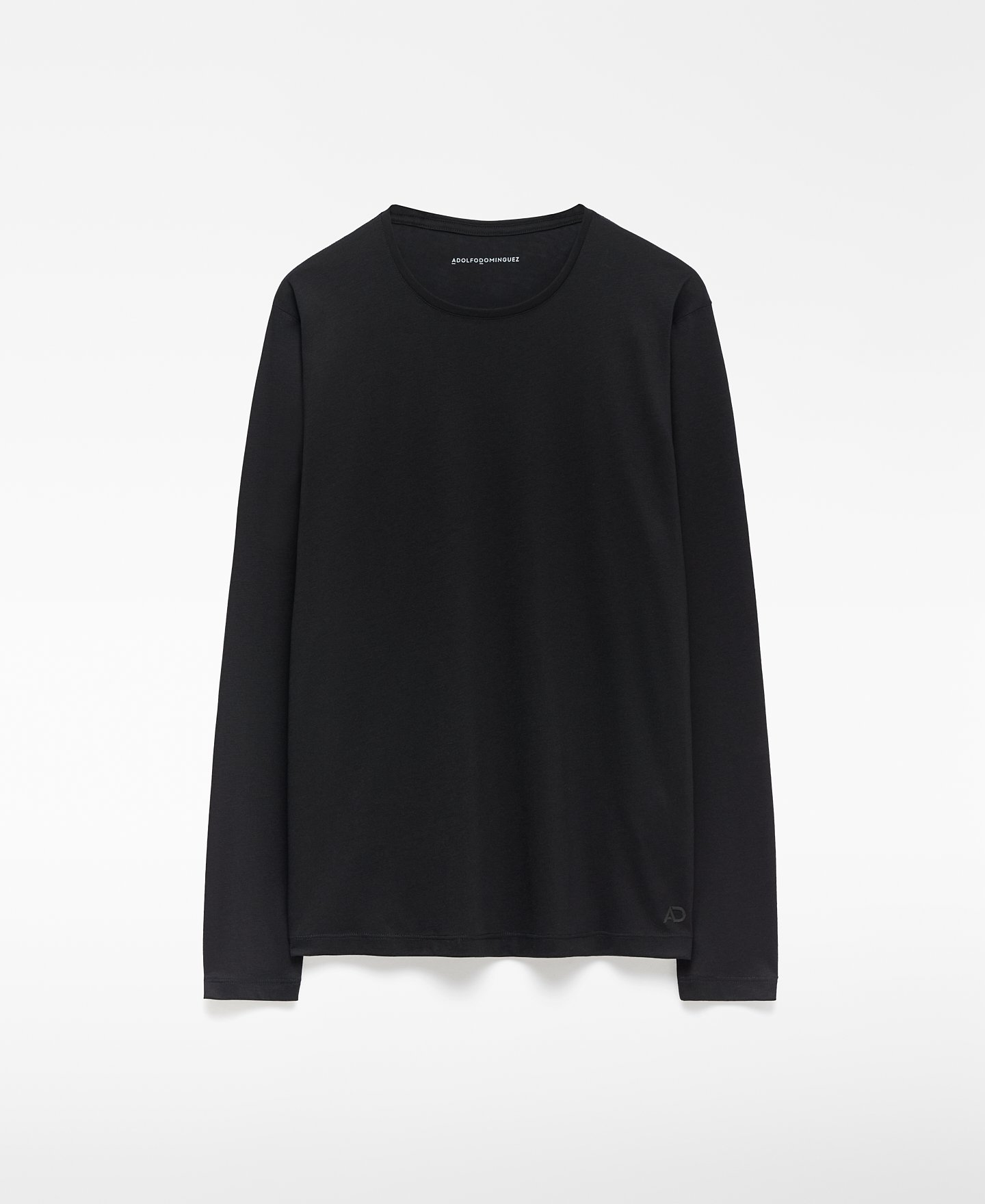 Regular fit long sleeve T-shirt man image number 0