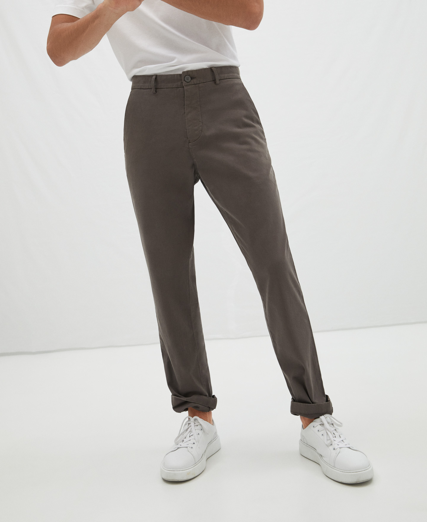 Cotton chino trousers image number 0
