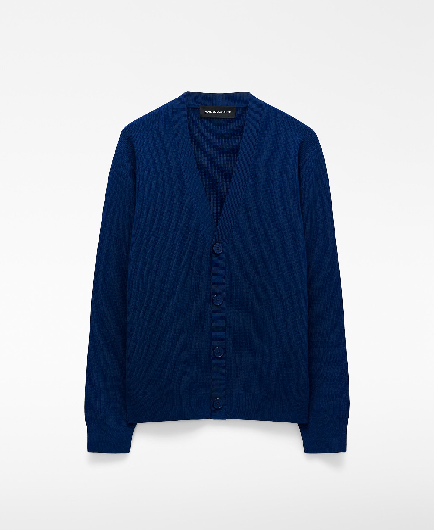 Organic cotton knit cardigan image number 4