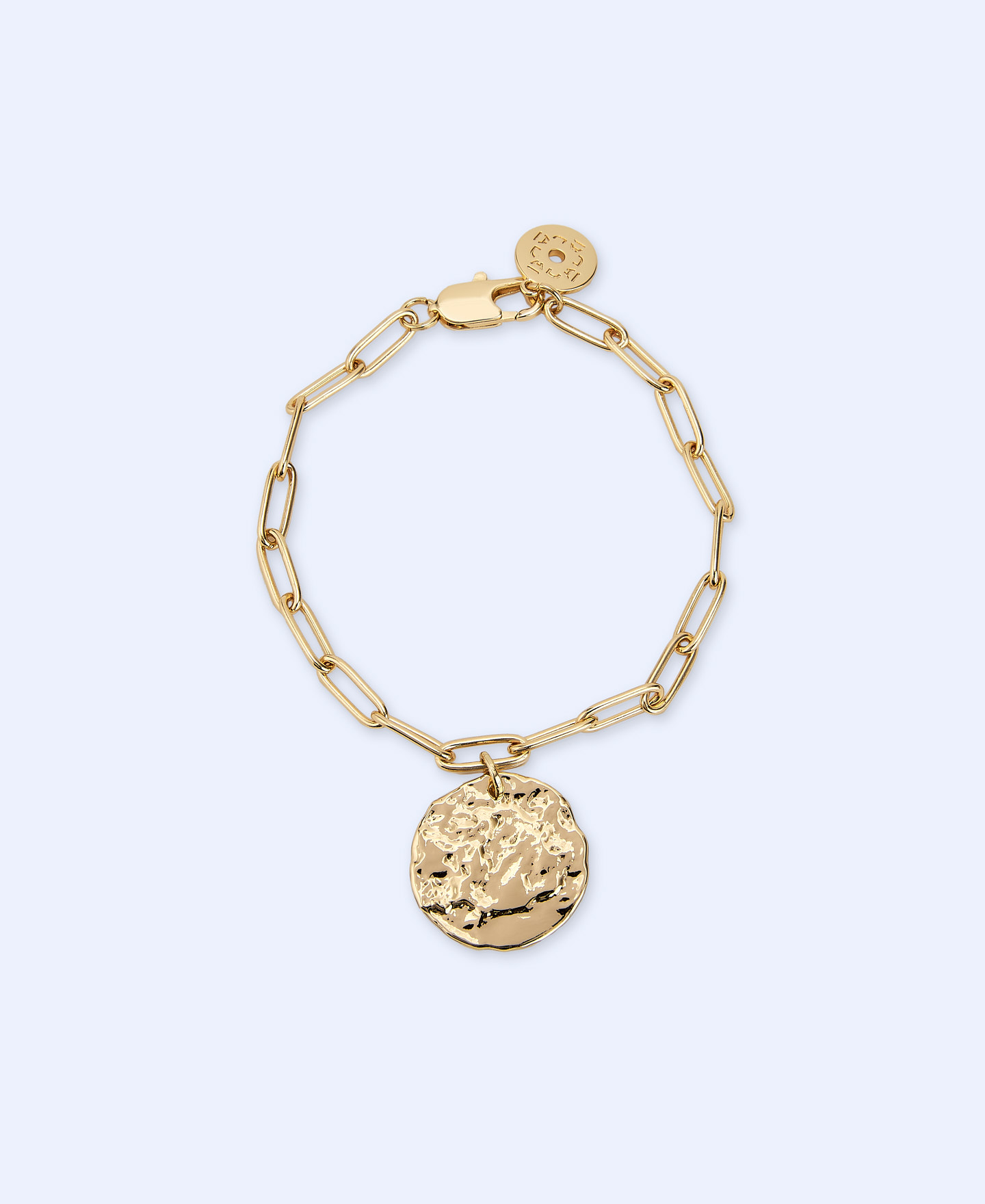 Metal chain link bracelet image number 0