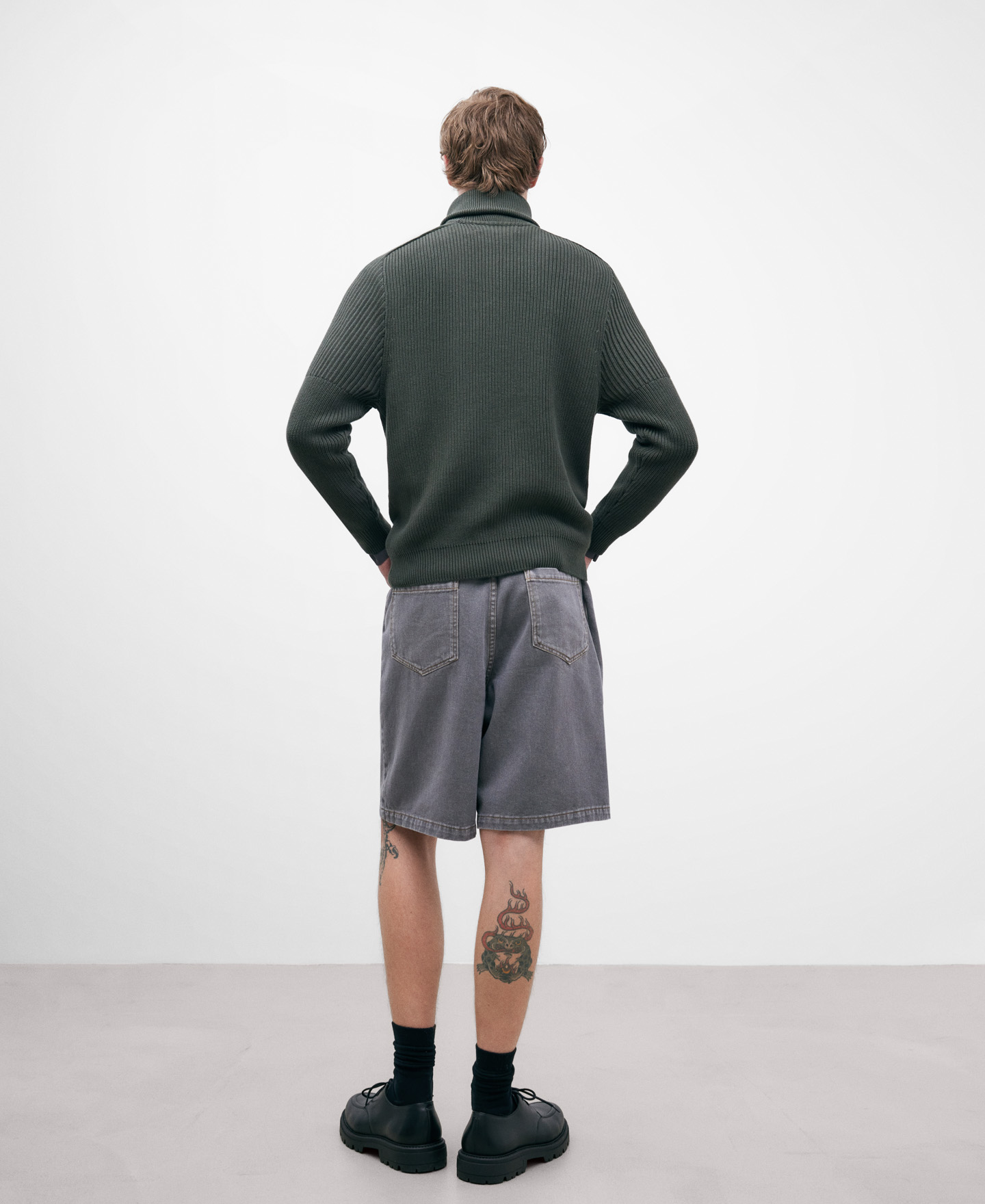 Zip turtleneck sweater image number 2