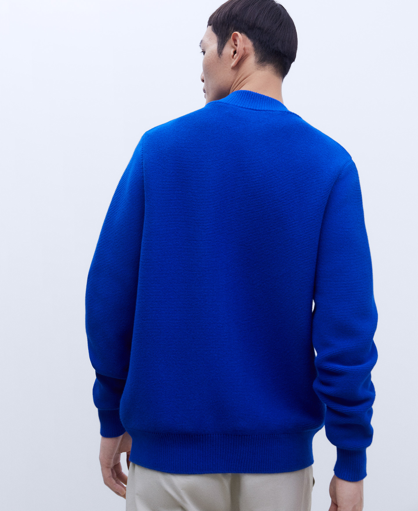 Veste bombers en maille image number 2