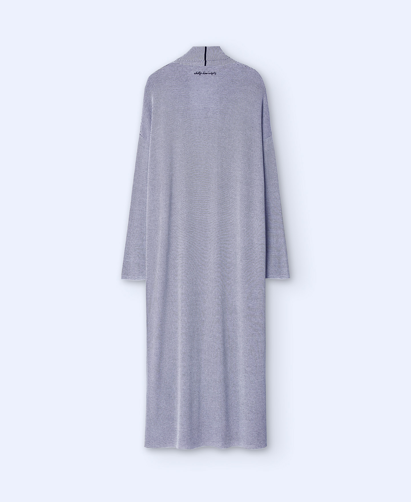Knitted long jacket image number 1
