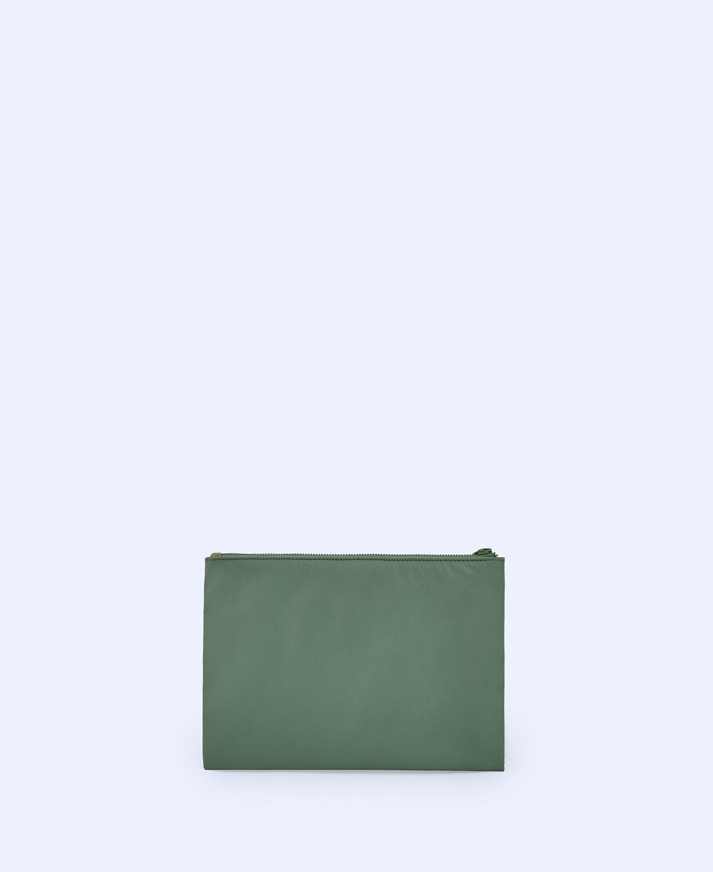 Smooth texture rectangular clutch image number 1