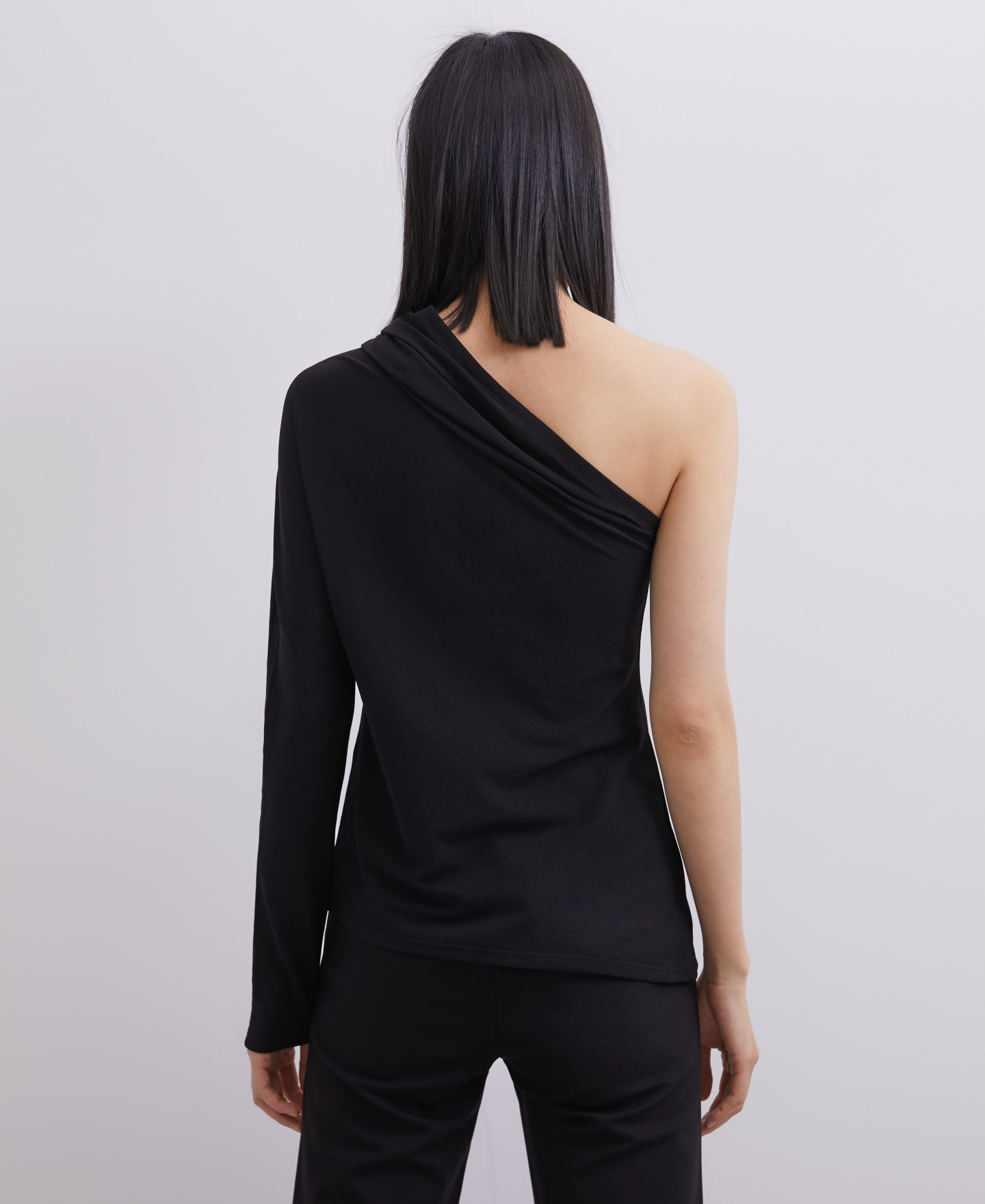 One-shoulder dropped top image number 2