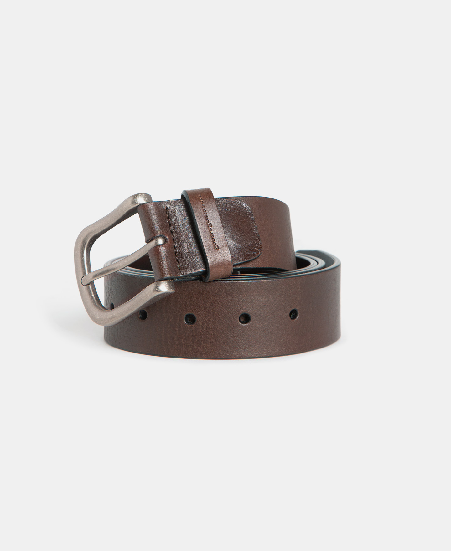 Minimalist leather belt image number 2