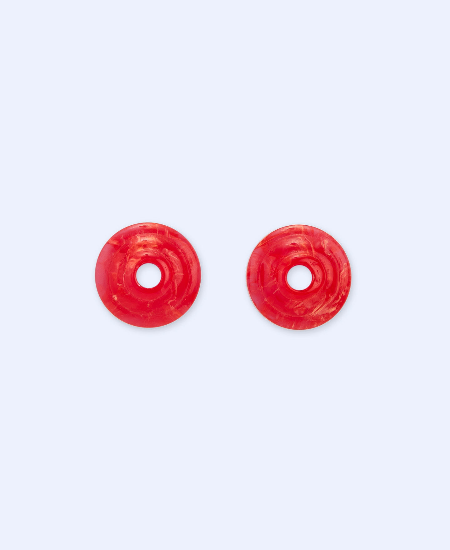Pendientes circulares en resina image number 0