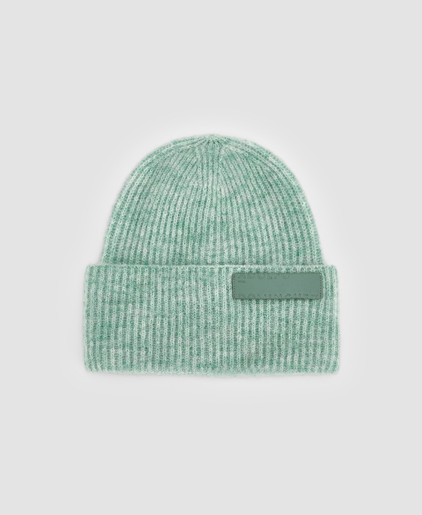Wool and alpaca knitted beanie cap image number 0