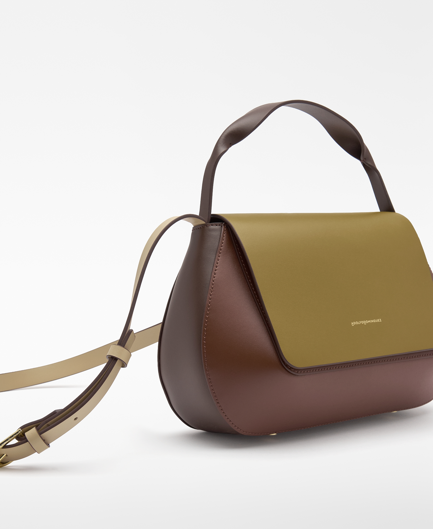 Dorna leather tricolor citybag image number 3