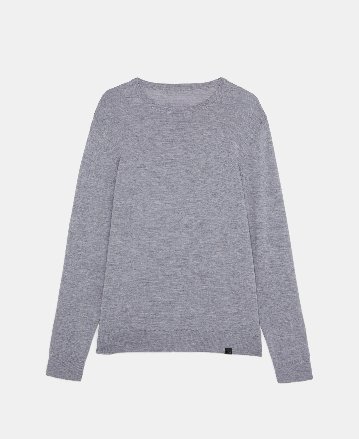 Merino wool crew neck sweater image number 4