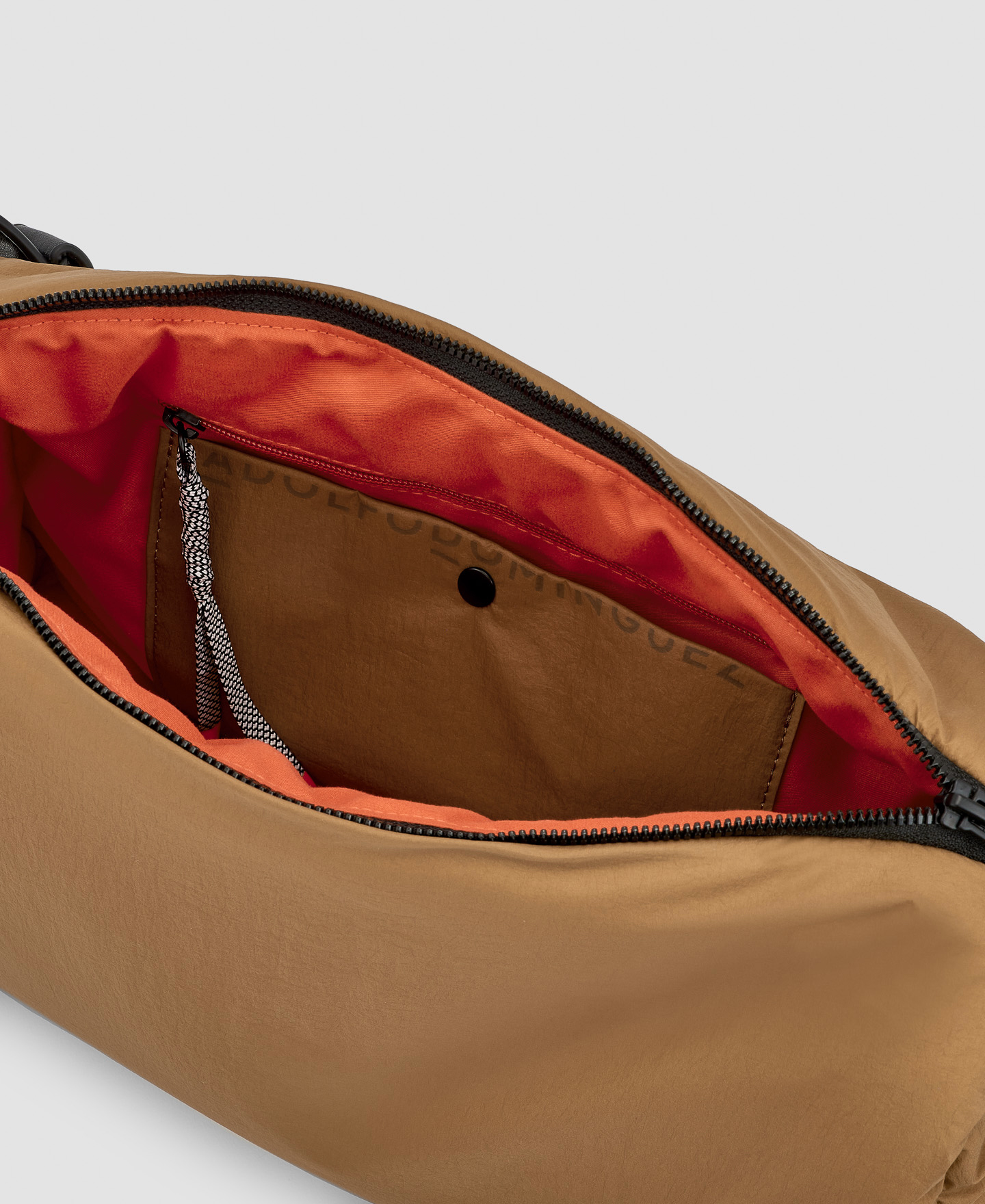 Recycled nylon medium shoulder bag image number 3