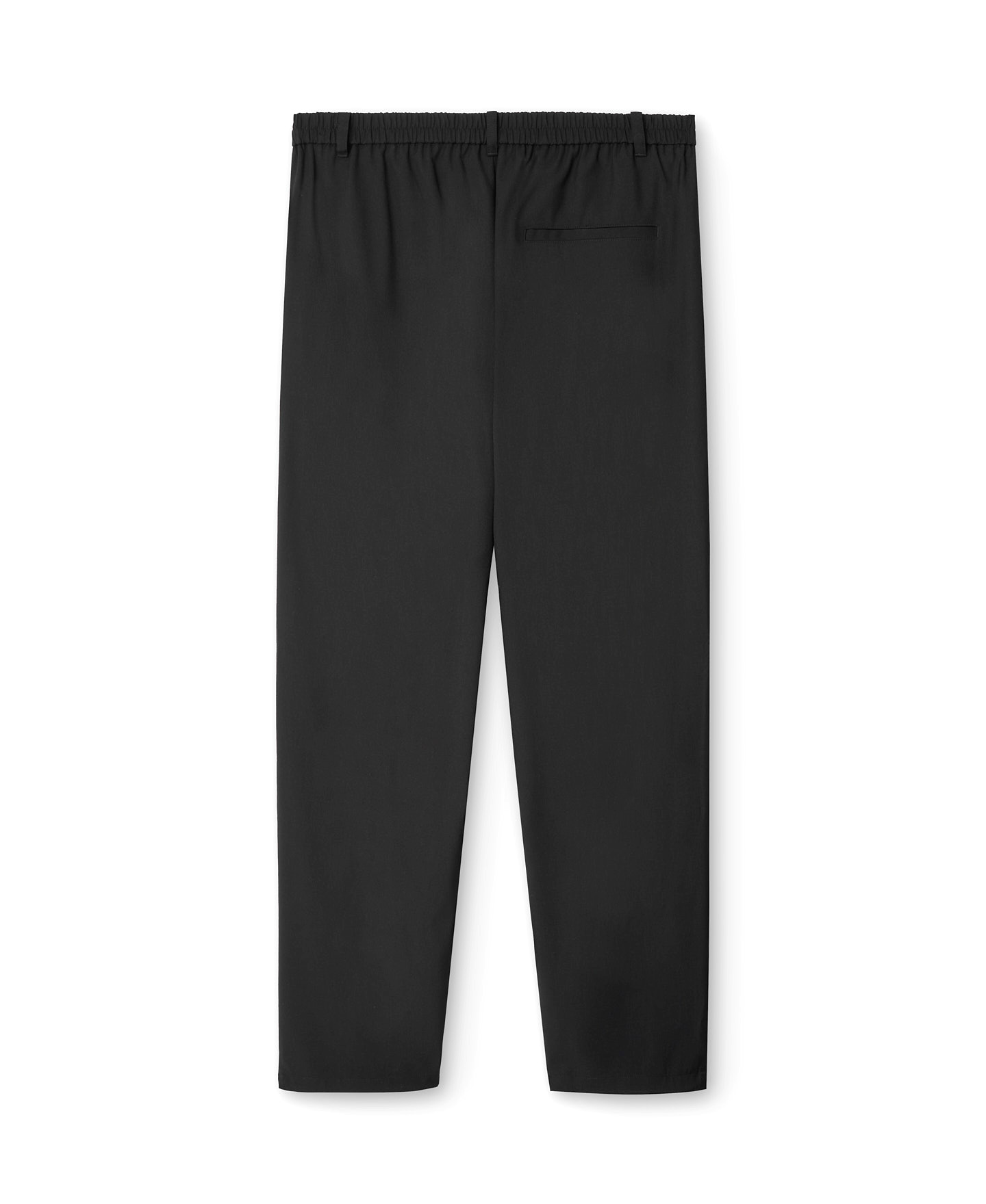 Black tailored trousers man image number 5